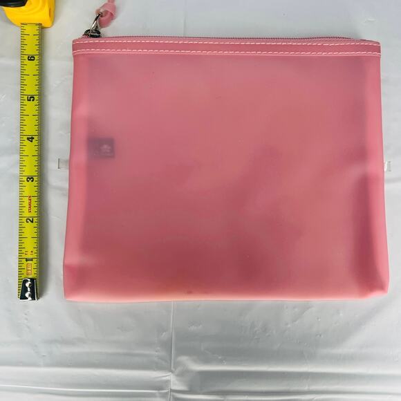 Pink makeup jewelry and storage bag - Picture 2 of 3